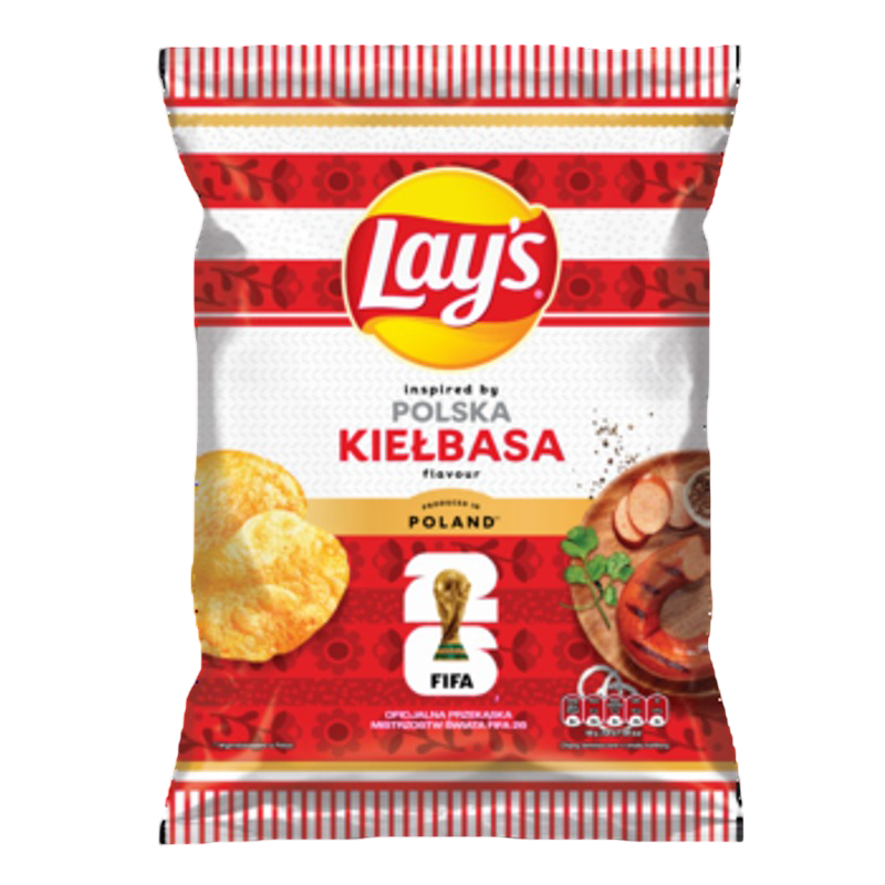 Lay's Chipsy o smaku kiełbasy 130 g