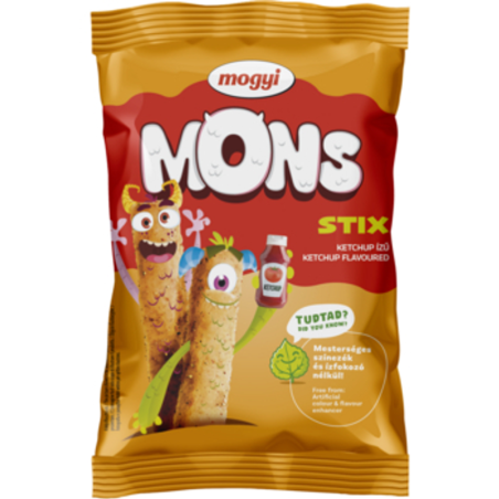 Mons Stix - chrupki o smaku ketchupu 35g