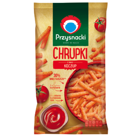 Przysnacki Chrupki o smaku keczup 120 g