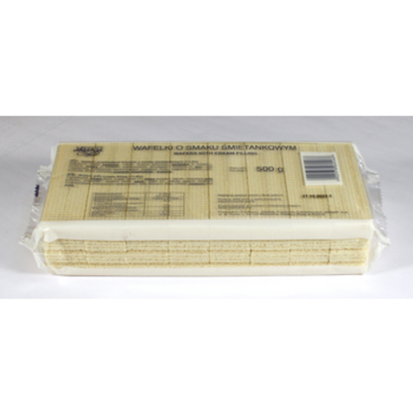 Skawa wafelki śmietankowe 500g