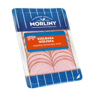 Kiełbasa wiejska plastry 400 g Morliny