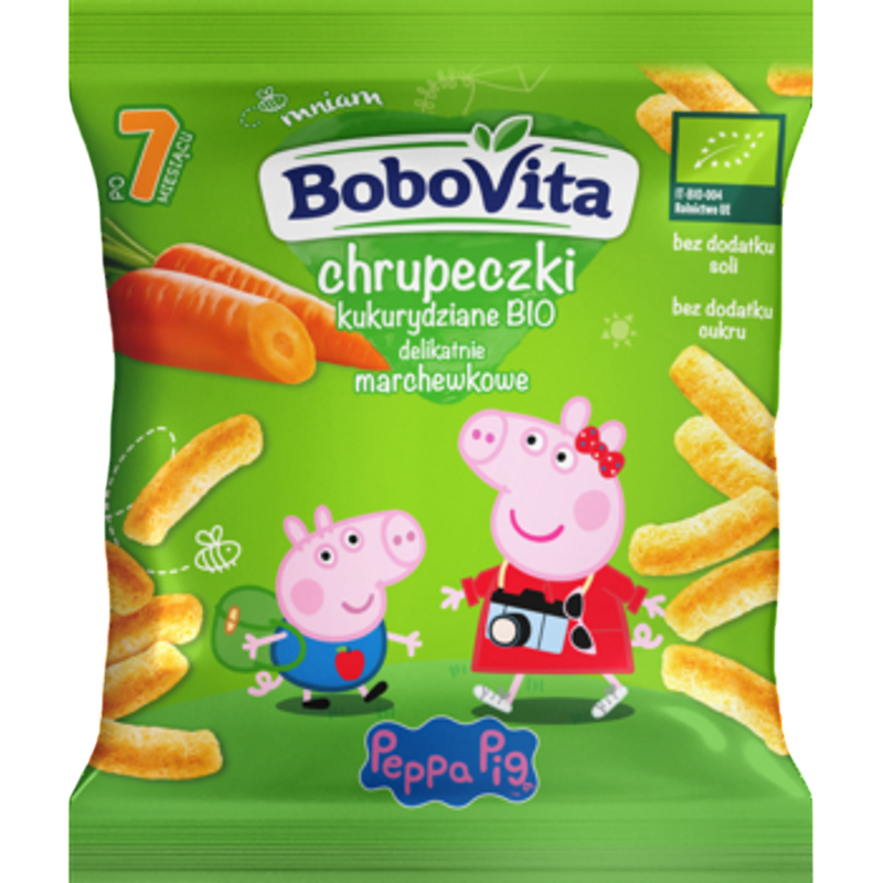 Bobovita Bio Chrupeczki Kukur March 20g