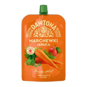 Dawtona Mus Marchewki jabłka 180g