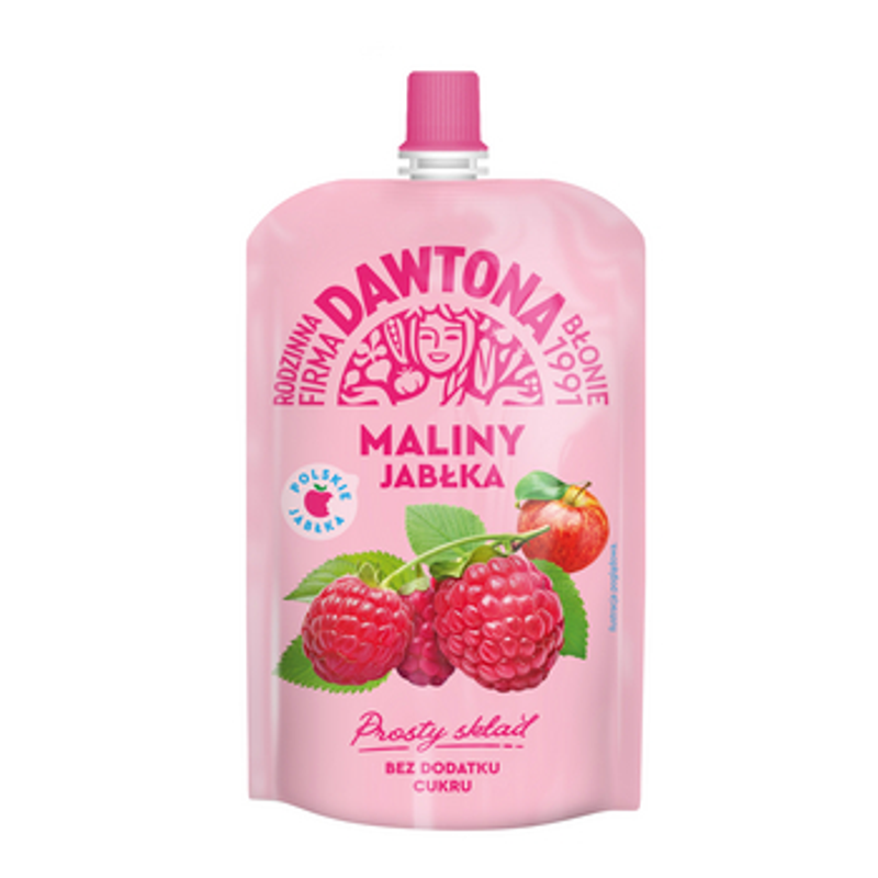 Dawtona Mus Jabłko-malina 180g