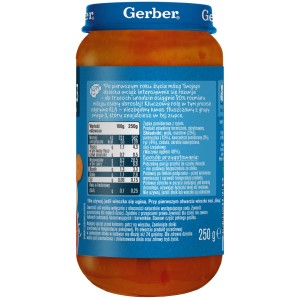 Gerber Zupka pomidorowa z ryżem 250g