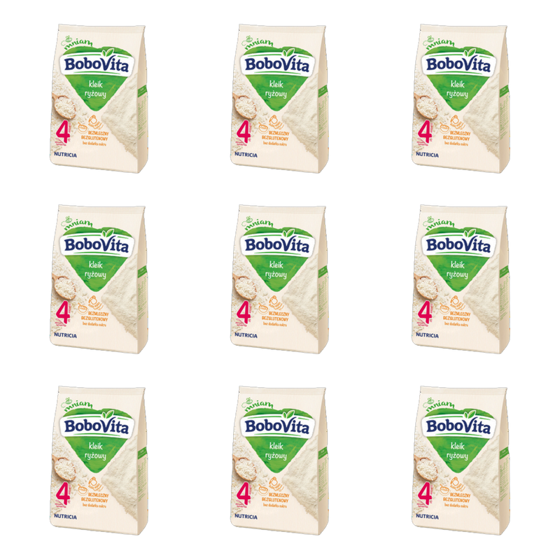 BoboVita Kleik ryżowy po 4 miesiącu 160 g X9