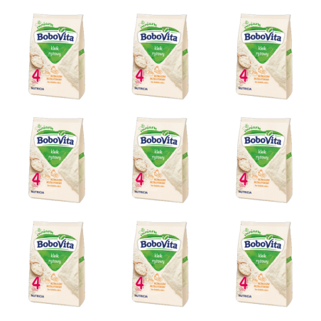 BoboVita Kleik ryżowy po 4 miesiącu 160 g X9