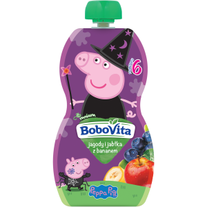 BoboVita Mus jagody i jabłka z bananem po 6 miesiącu 100 g