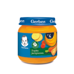 Gerber Zupka jarzynowa po 4 miesiącu 125 g