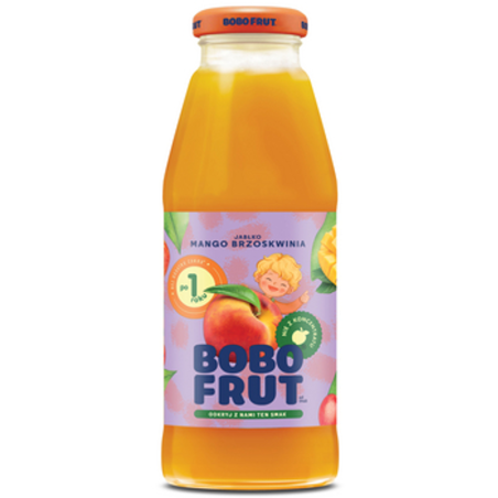 Bobo Frut Nektar Jabłko, mango, brzoskwinia 300 ml po 12 miesiącu