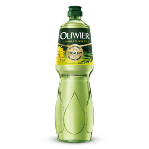 Olej Oliwier 0,9l. Mieszanka oleju rzepakowego i oliwy z oliwek extra virgin 5% X15