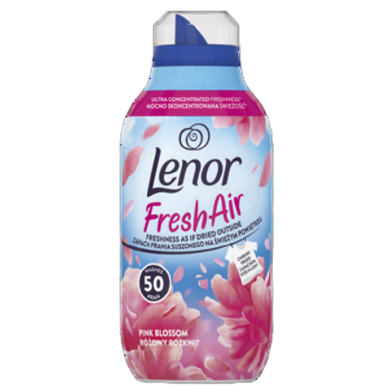 Lenor Fresh Air Płyn do płukania tkanin Pink Blossom 700ml, 50 prań