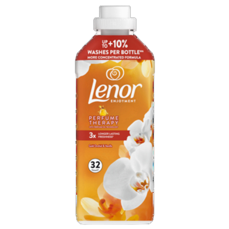 Lenor Płyn do płukania tkanin Gold Orchid & Vanilla 675ml, 32 prania
