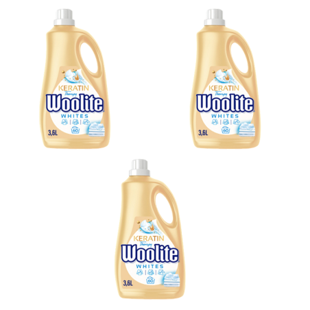 Woolite Płyn do prania White 3,6l ( 60 prań) X3