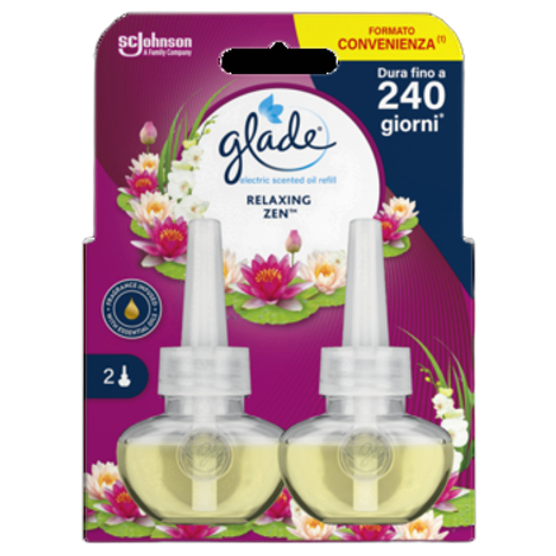 2 zapasy do elektrycznego odświeżacza Glade Relaxing Zen 2x20ml