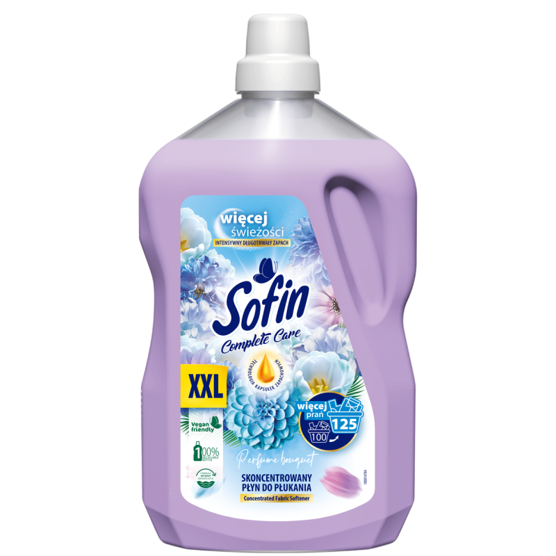 SOFIN Complete Care & Freshness Perfume Bouquet skoncentrowany płyn do płukania tkanin 2,5L