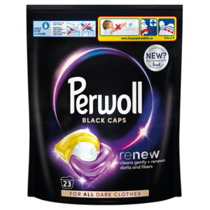 Perwoll Renew Caps Black 472,5 g 35 sztuk