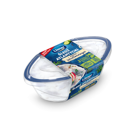 Śledź atlantycki w sosie śmietanowym Lisner 280g