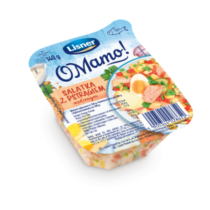 O Mamo! Sałatka z pstrągiem 140 g Lisner