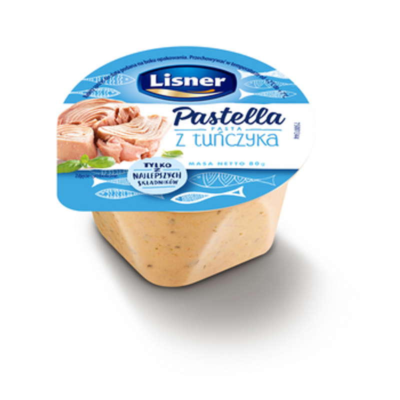 Pastella pasta z tuńczyka Lisner 80g