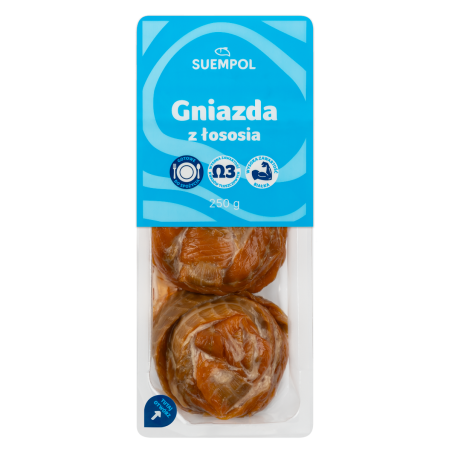 Suempol Łosoś na gorąco gniazda 250g