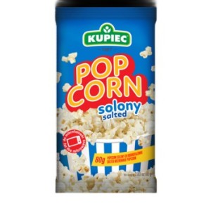 Kupiec Popcorn solony 80g