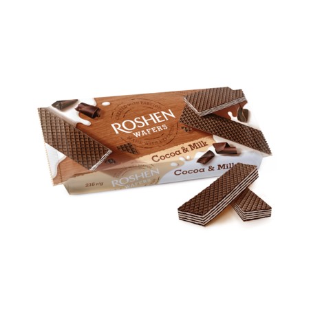 Wafers Cocoa&Milk 216 g