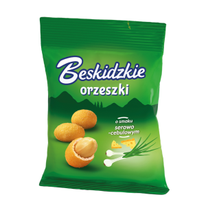 Beskidzkie Orzeszki w cieście o smaku serowo-cebulowym 70g