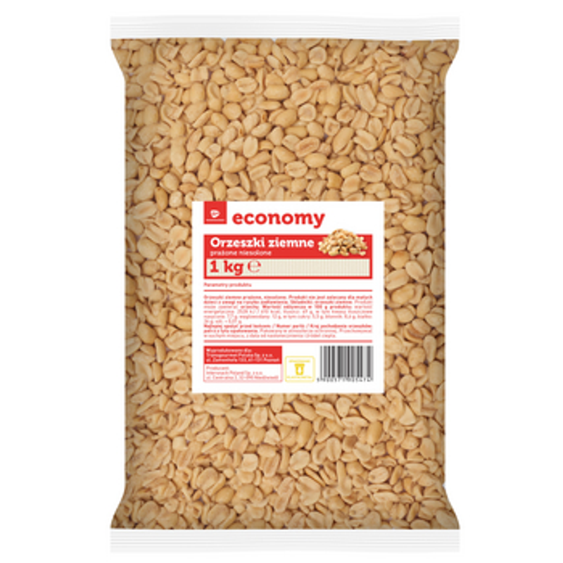 TGE Orzeszki ziemne prażone, niesolone 1 kg