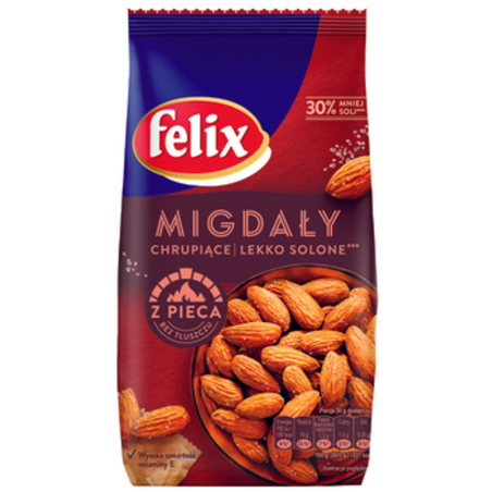 Felix Migdały z pieca solone 180 g