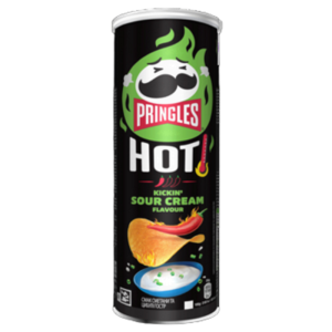 Pringles Hot Kickin' Sour Cream 160g