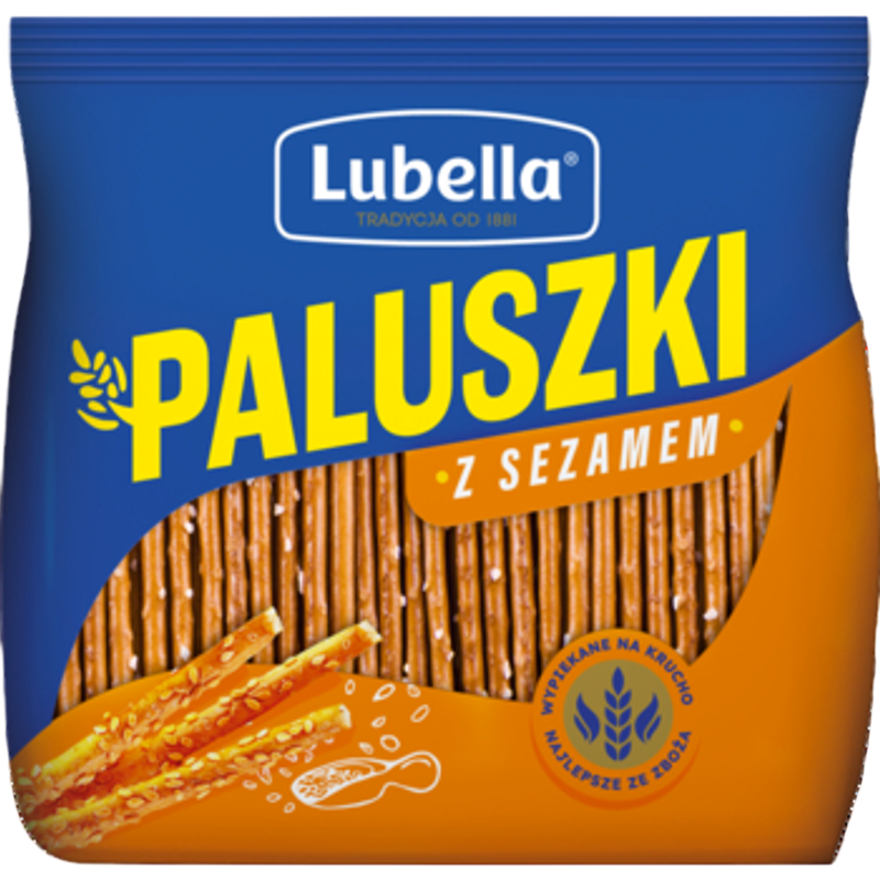 Lubella Paluszki z sezamem 220 g