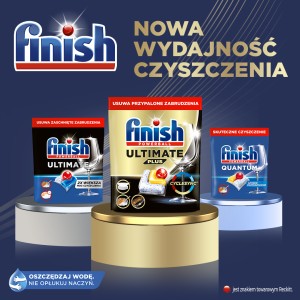 Finish Tabletki do zmywarki Power All-in-1 lemon 40 szt.