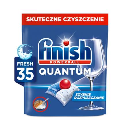 FINISH Tabletki do zmywarki Quantum All-in-1 35 fresh