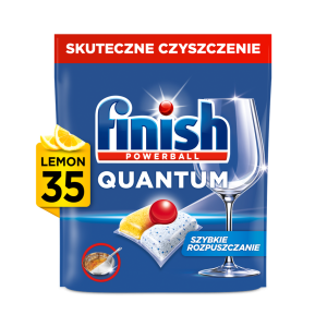 Finish Kapsułki do zmywarki Quantum All-in-1 lemon 35 szt.