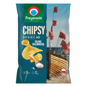 Przysnacki chipsy Sopockie lato solone solą morską 130 g