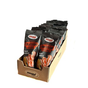 Crasssh Original - orzeszki ziemne w skorupce o smaku bekonu 60g Mogyi