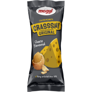 Crasssh Original - orzeszki ziemne w skorupce o smaku serowym 60g Mogyi