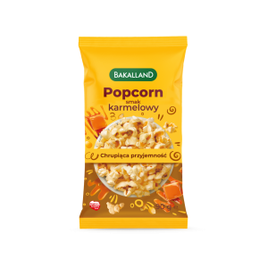Bakalland Popcorn smak karmelowy 90g