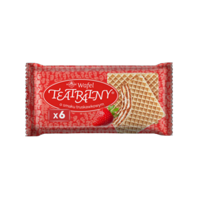 Kopernik Wafel Teatralny Truskawkowy 100g