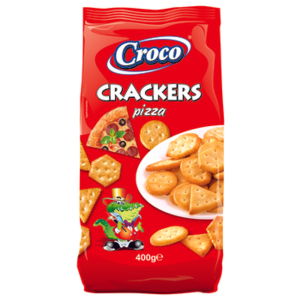 CROCO krakersy pizza 400 g