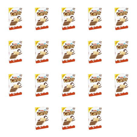 Ciastko Kinder Cards 3x25.6g X18
