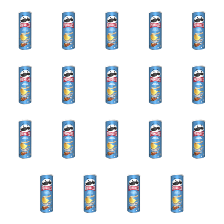 Pringles Salt & Vinegar 165g X19