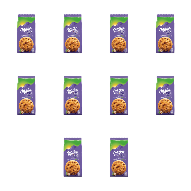 Milka cookies nuts 184g X10