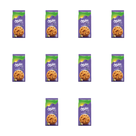 Milka cookies nuts 184g X10