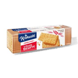 Herbatniki bez Czekolady Klasyczne Petit Beurre Ciasteczka - Krakuski 220g X21