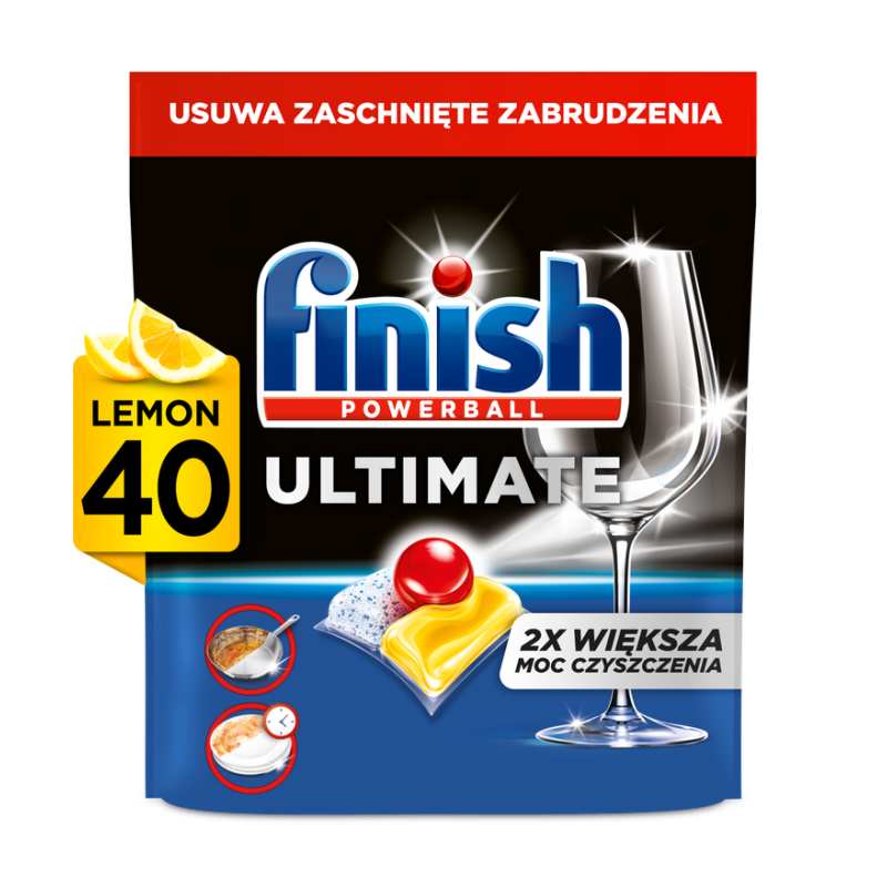 FINISH Kapsułki Quantum Ultimate 40 cytrynowe