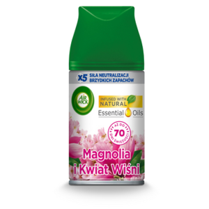 Air Wick freshmatic magnolia i kwiat wiśni 250 ml wkład