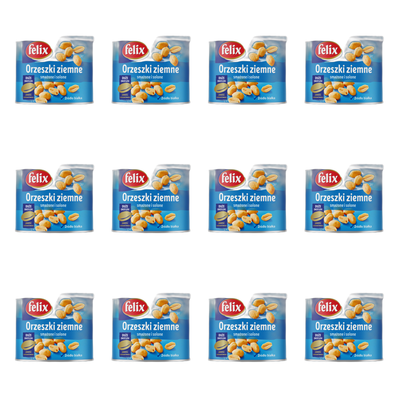 felix Orzeszki ziemne smażone i solone 140 g X12