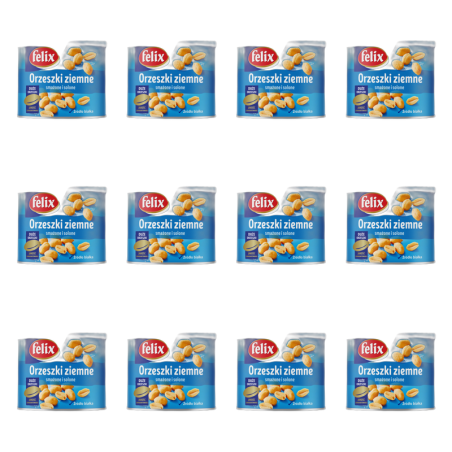 felix Orzeszki ziemne smażone i solone 140 g X12